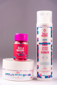 Trio Explosão de Beleza - BellaBoom + Shampoo Explosão de Fios + Boost Mask