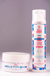 Kit Tratamento Capilar - Shampoo Explosão de Fios + Boost Mask 2em1
